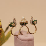 Kundan Epoxy Finger Ring