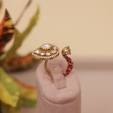 Kundan Epoxy Finger Ring