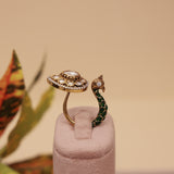 Kundan Epoxy Finger Ring
