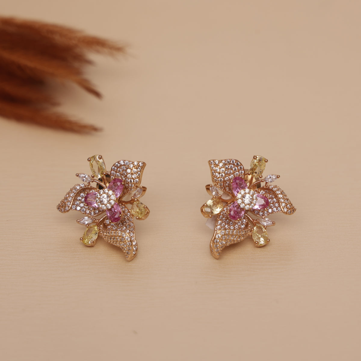 American Diamond Stud Earring