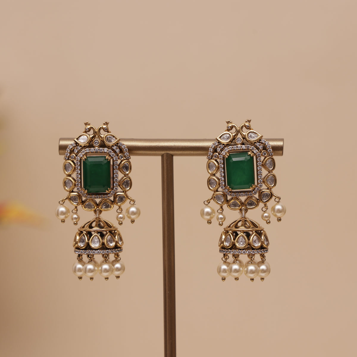 Premium Polki Kundan Earring