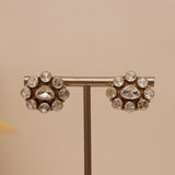Premium Moissanite Kundan Studs Earring