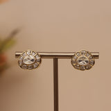 Premium Moissanite Kundan Studs Earring
