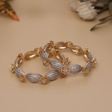 American Diamond Pachheli Bangle