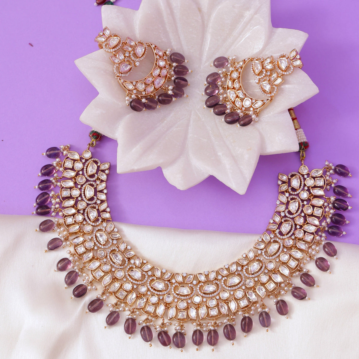 Kundan Necklace Set