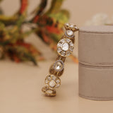 Luxury Moissanite Kundan Kada Bangle
