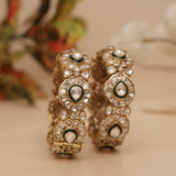 premium Moissanite Kundan Bangle