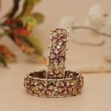 premium Polki Kundan Bangle