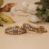 Antique Swarovski Jhumka Latkan Bangle