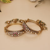 Antique Swarovski Jhumka Latkan Bangle