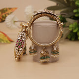 Antique Swarovski Jhumka Latkan Bangle
