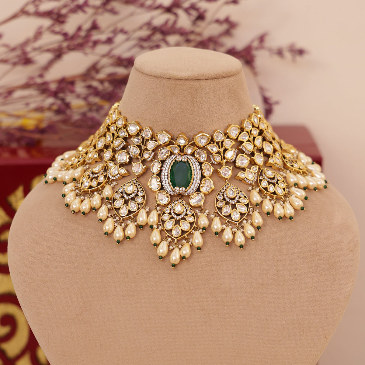 Kundan Necklace Set