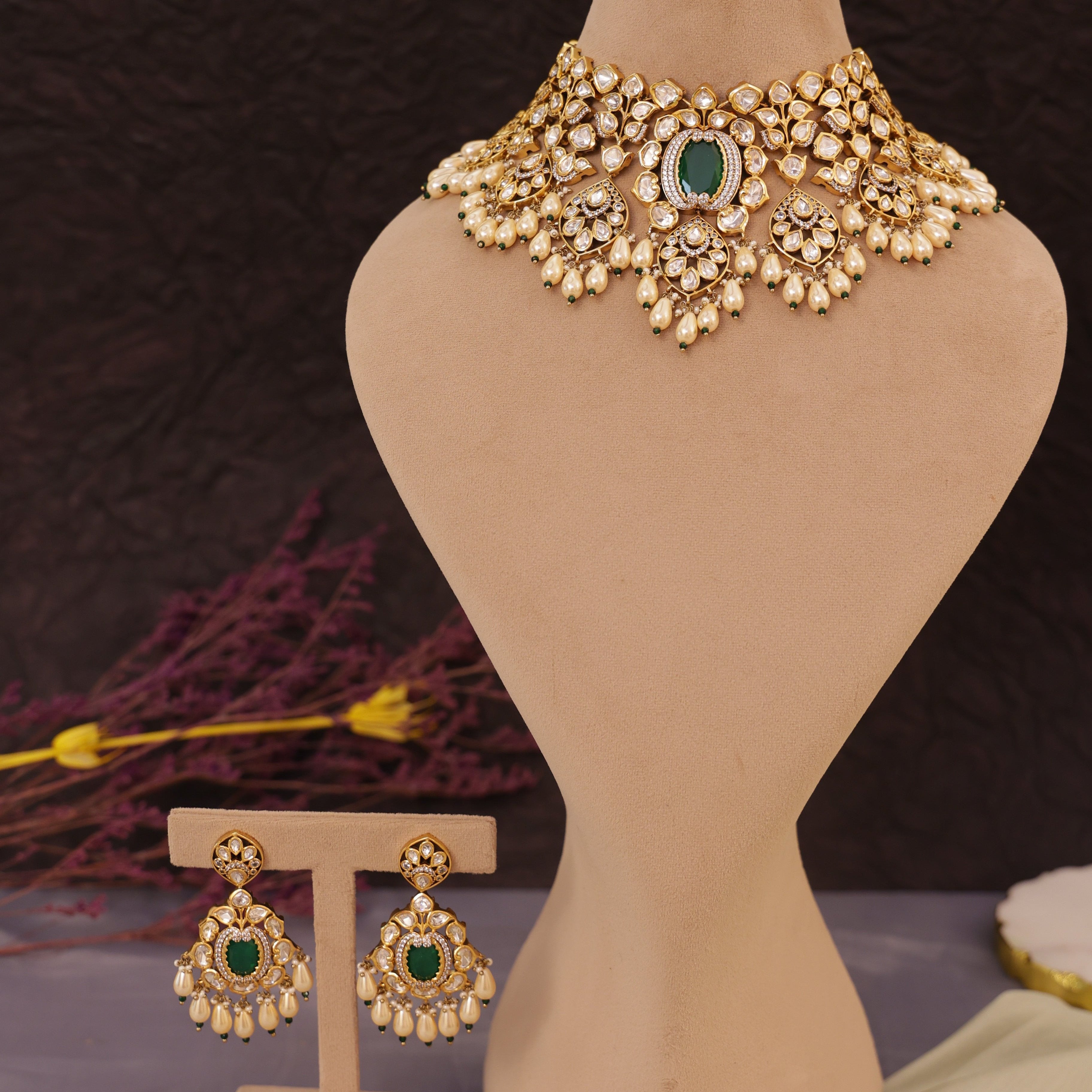 Kundan Necklace Set