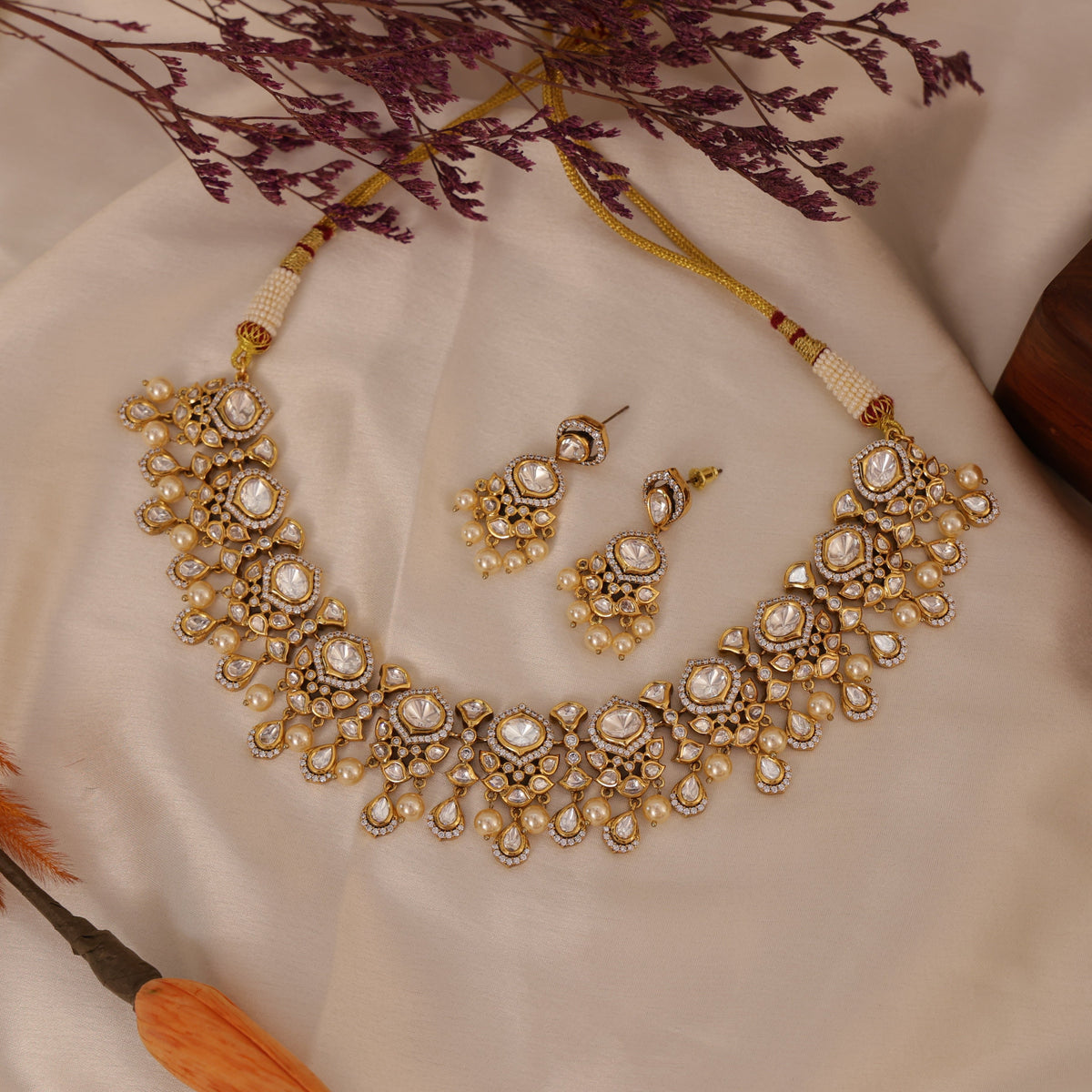 Kundan Necklace Set