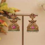 Antique Gold Jhumka Earring