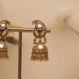Antique Gold Jhumka Earring