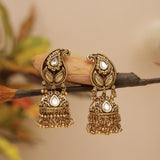 Antique Gold Jhumka Earring