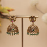 Antique Gold Jhumka Earring