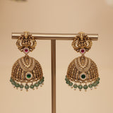 Antique Gold Jhumka Earring