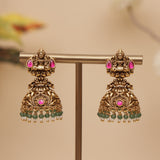 Antique Gold Jhumka Earring