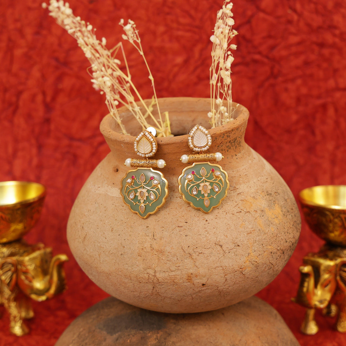 Kundan Earring