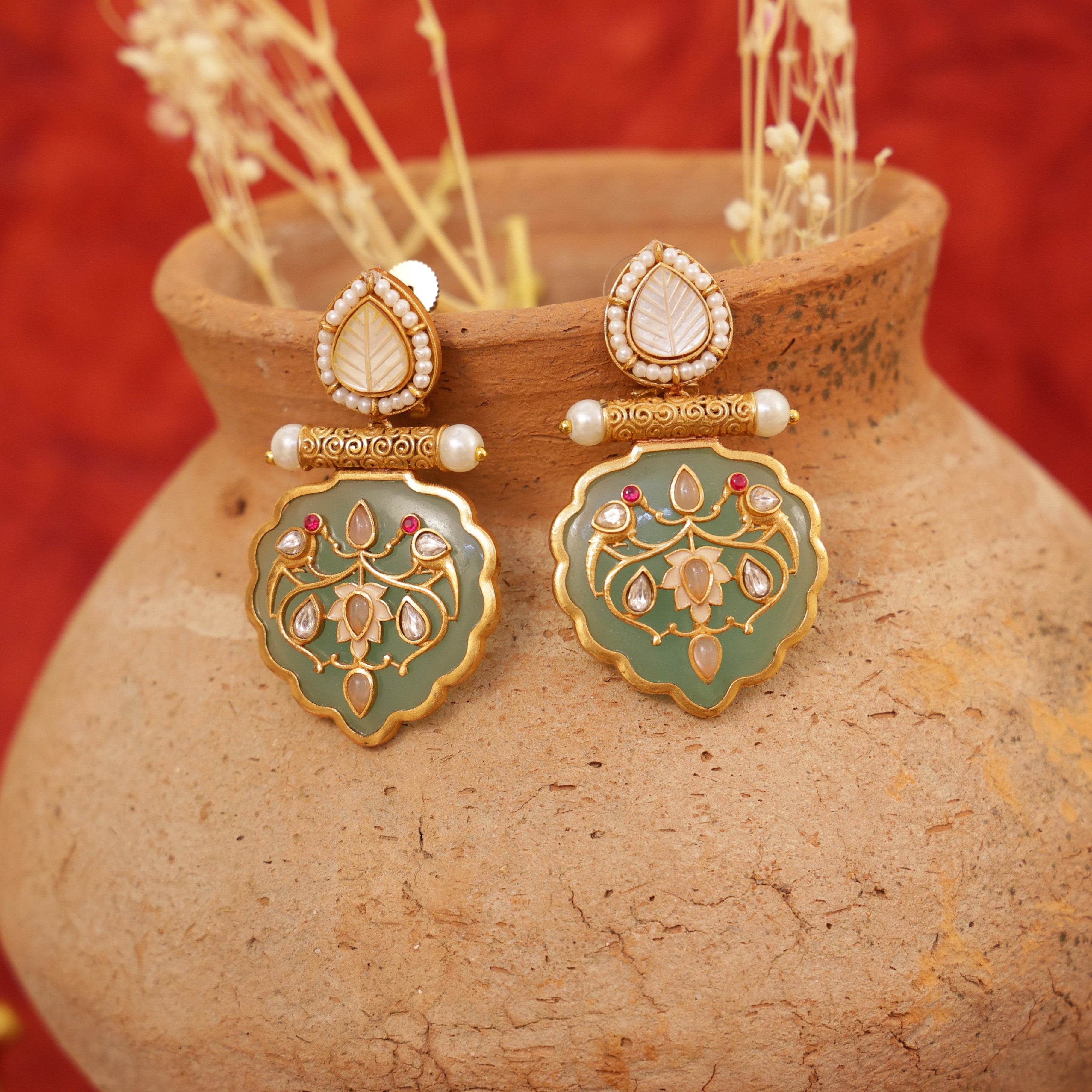 Kundan Earring