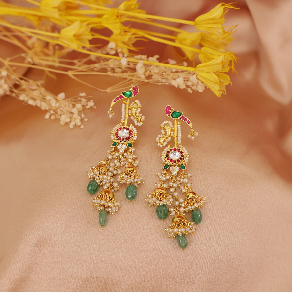 Pachi Kundan Earring