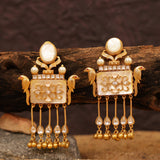 Antique Gold Earring