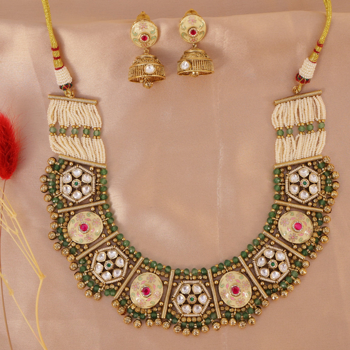 Kundan Necklace Set