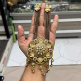 Antique Kundan 36 Inch Long Mangalsutra Set