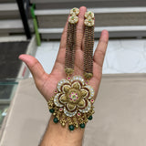 Antique Kundan Mangalsutra Set