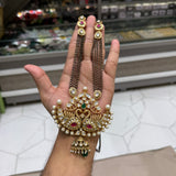 Antique Kundan 36 Inch Long Mangalsutra Set