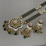Antique Kundan Mangalsutra Set