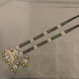 Antique Kundan 36 Inch Long Mangalsutra Set
