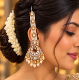 Premium Moissanite Kundan Earring (Copy)