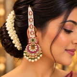Premium Moissanite Kundan Earring (Copy)