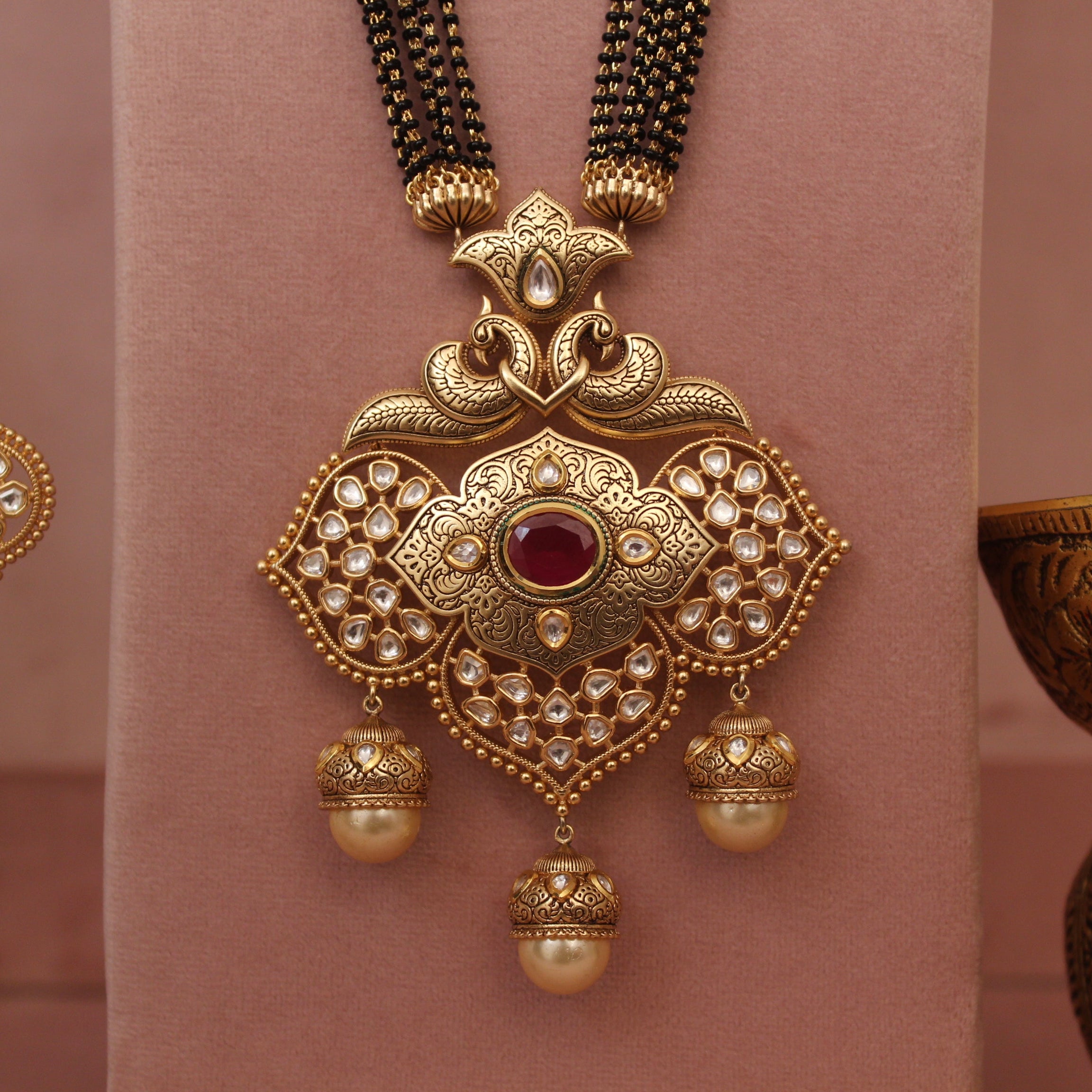 Antique Long Mangalsutra Set