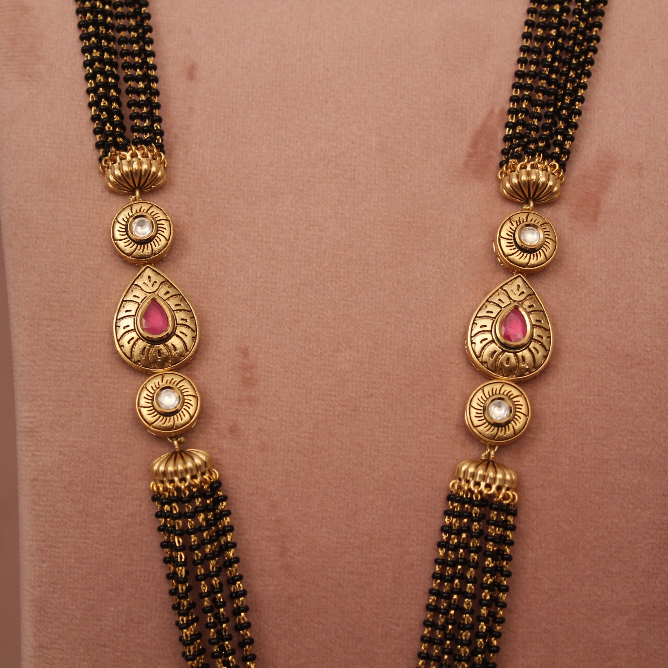 Antique Long Mangalsutra Set