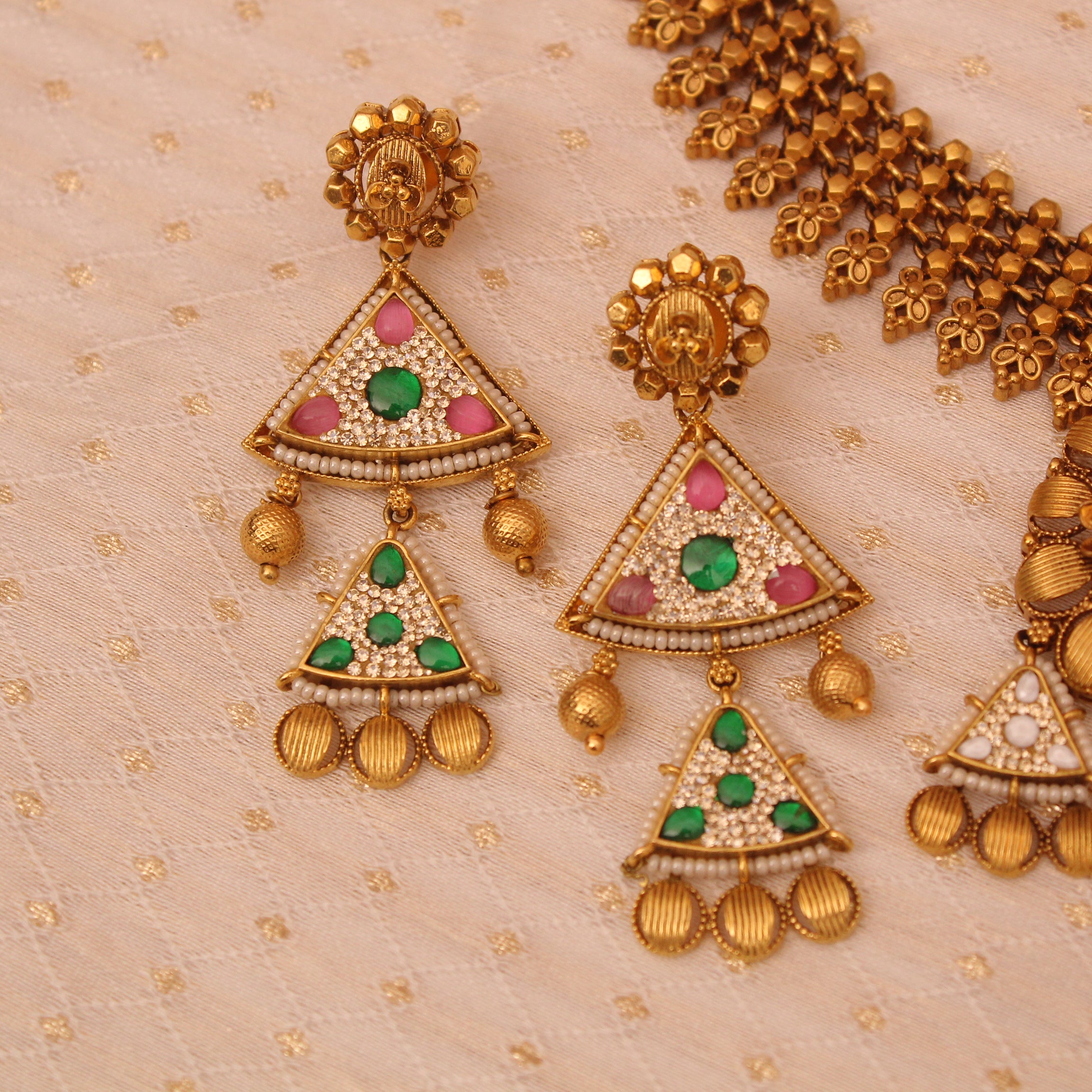 Antique Swarovski Necklace Set