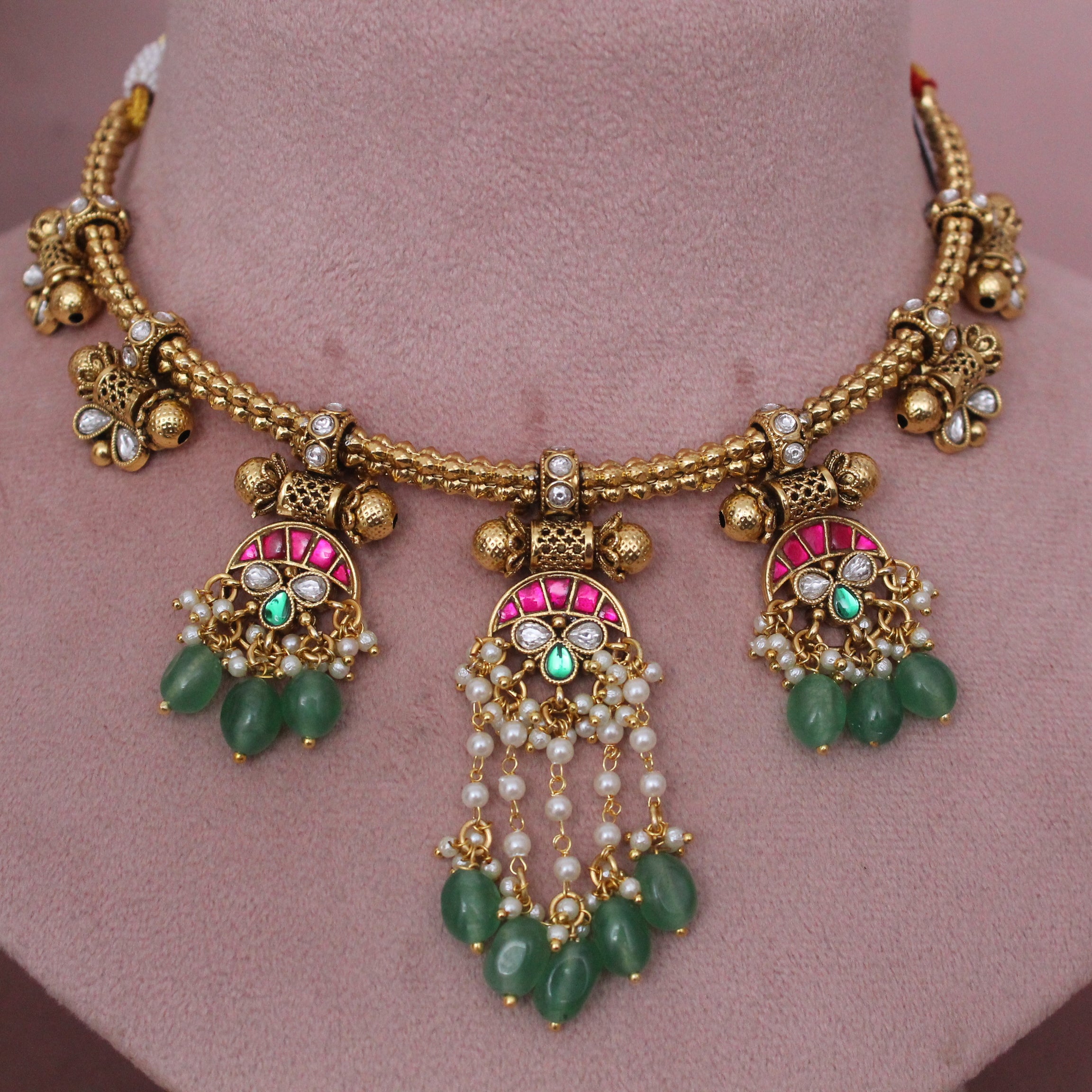 Antique Heritage Hasali Necklace Set