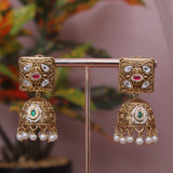 Antique Gold Swarovski Necklace Set