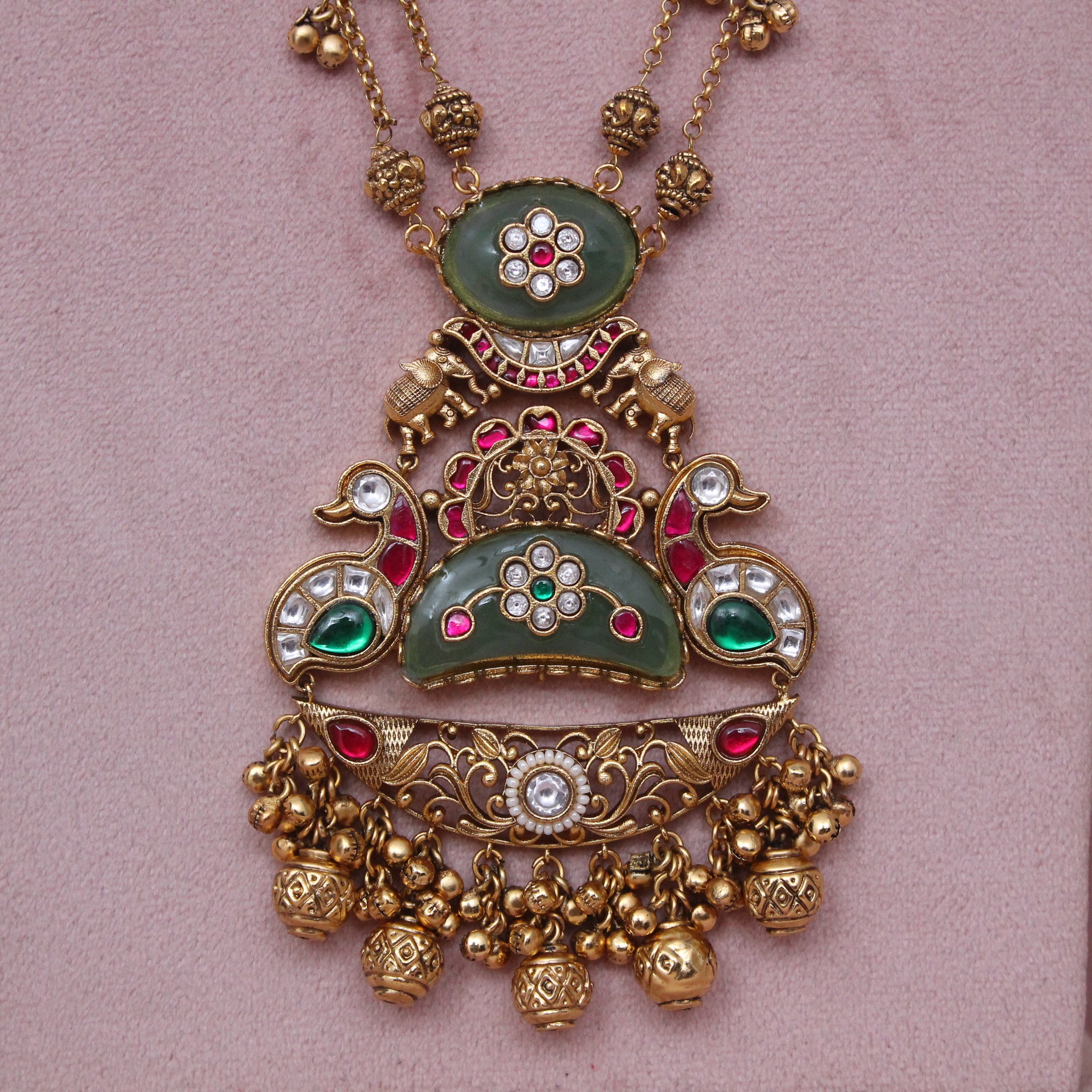 Antique Heritage Lariat Necklace Set