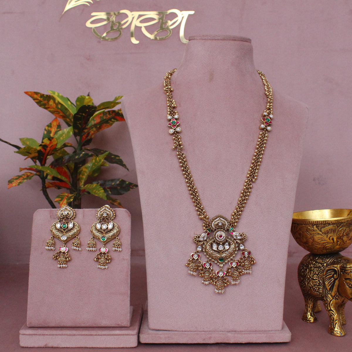 heritage lariet necklace set 