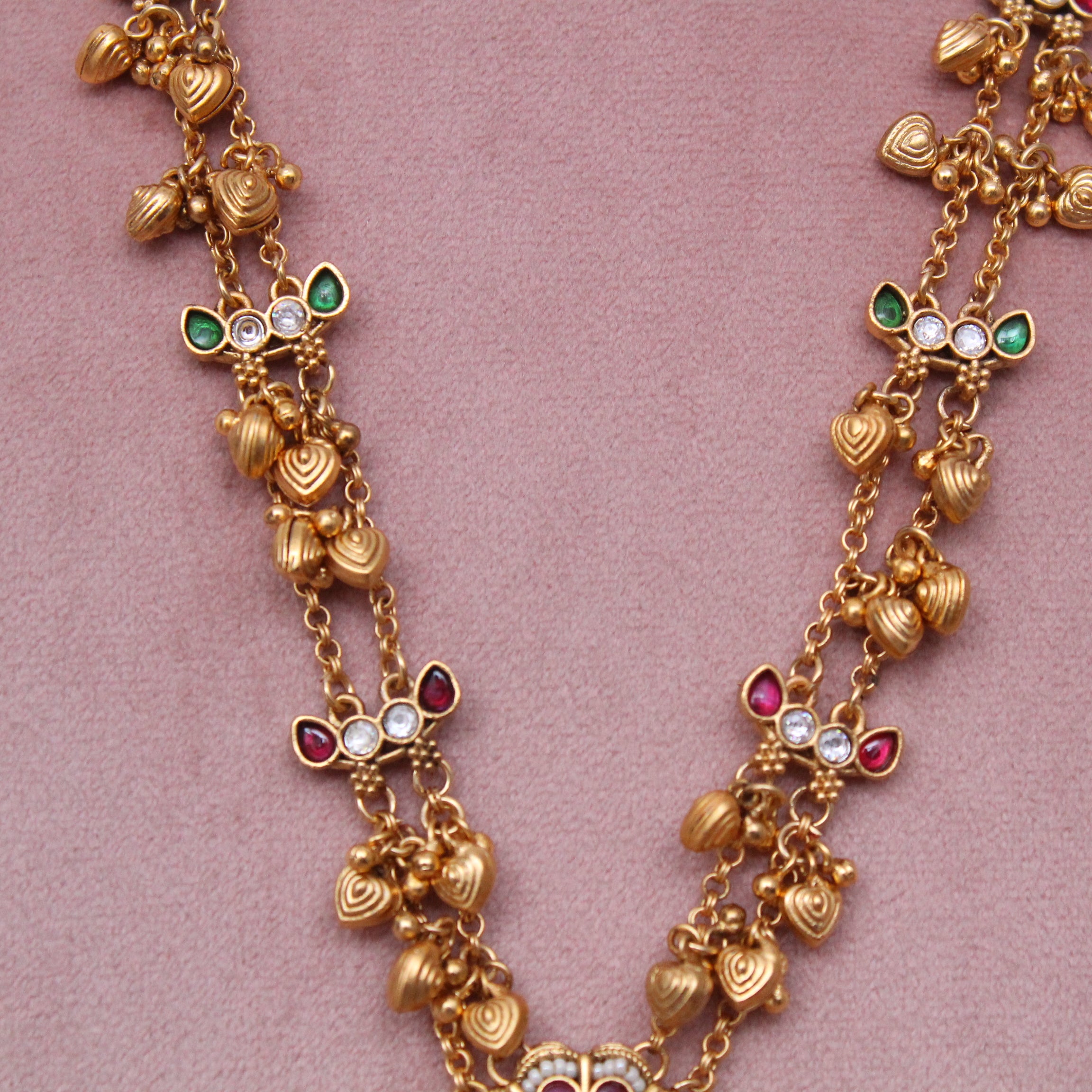 Antique Heritage Lariat Necklace Set