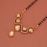 Short Daily wear Kundan Mangalsutra 18 Inch