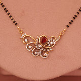 Short Daily wear Kundan Mangalsutra 18 Inch