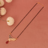 Short Daily wear Kundan Mangalsutra 18 Inch