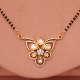 Short Daily wear Kundan Mangalsutra 18 Inch