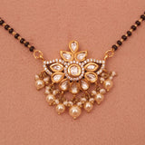 Short Daily wear Kundan Mangalsutra 18 Inch