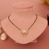 Short Daily wear Kundan Mangalsutra 18 Inch
